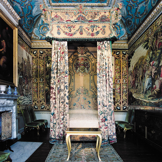 Embroidered Bedchamber at Houghton Hall