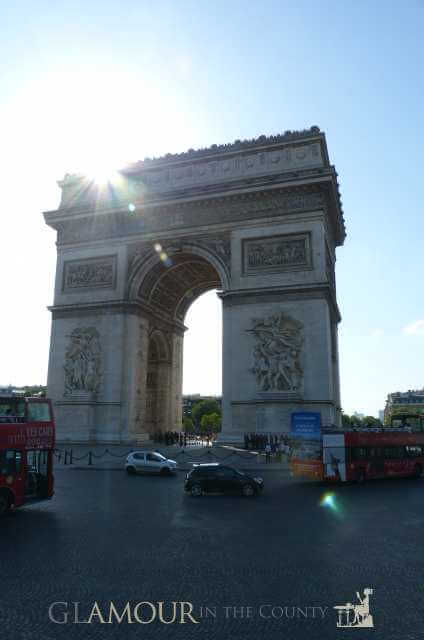 Arc de Triomphe, Paris city bus tour