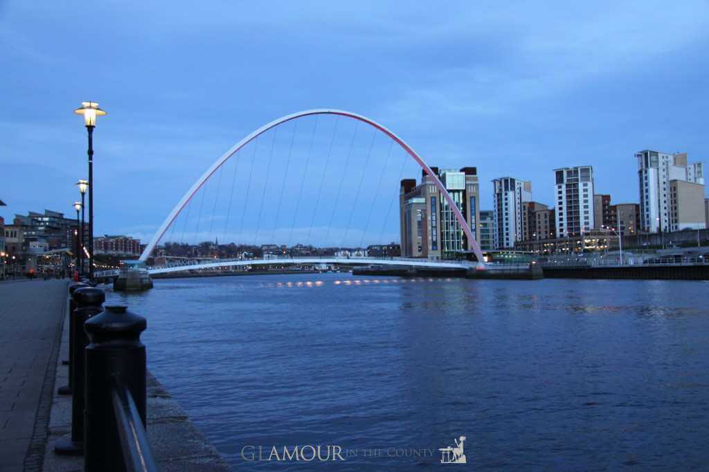 Gateshead Millennium Bridge and Baltic Centre for Contemporary Art, Newcastle upon Tyne