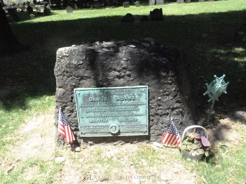 Samuel Adam, Granary burying ground, Boston, MA