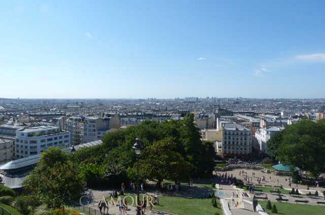 View from Sacre Coeur, Paris