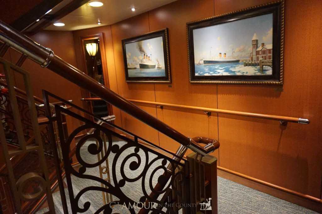 Stairs, Queen Victoria, Cunard