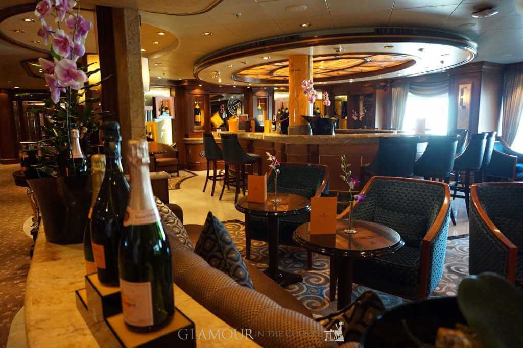 Veuve Clicquot bar, Queen Victoria, Cunard