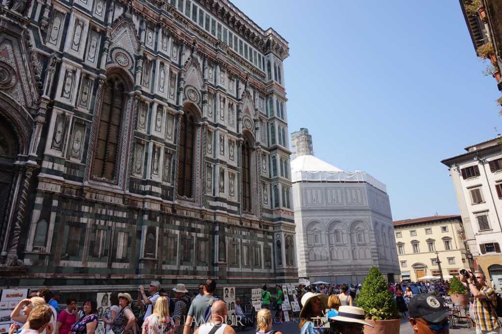 Duomo, the Cathedral of Florence and Cathedral of Florence Baptistry, Florence, Italy