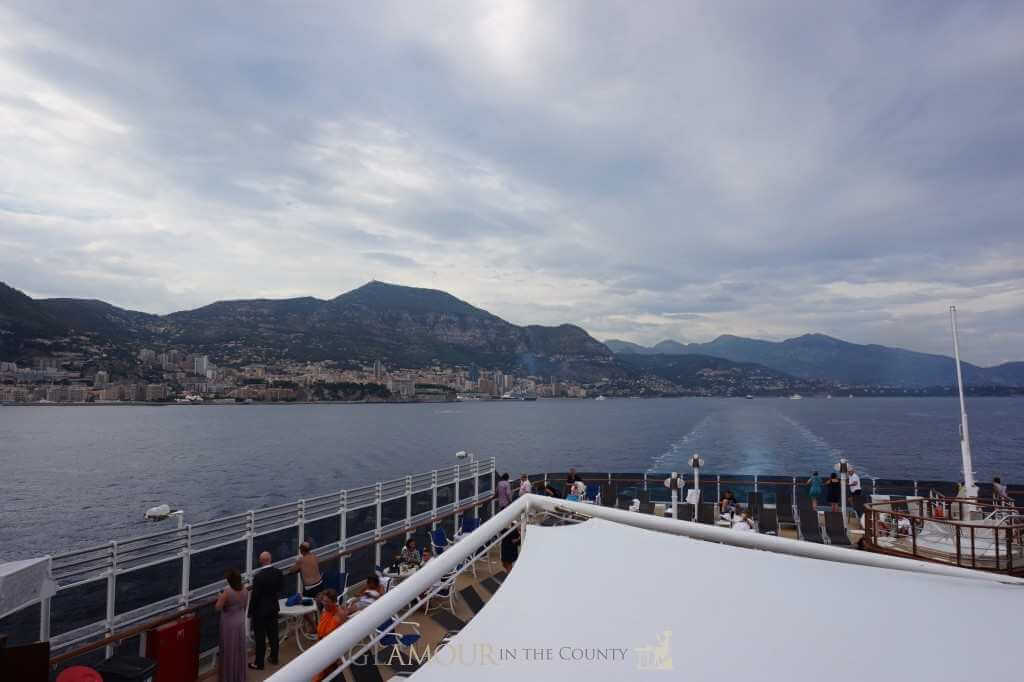 Sailing away from Monaco
