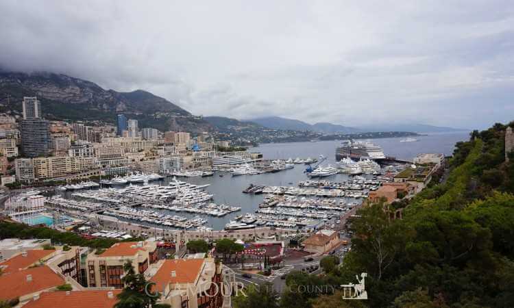 View of Port Hercules, Monaco