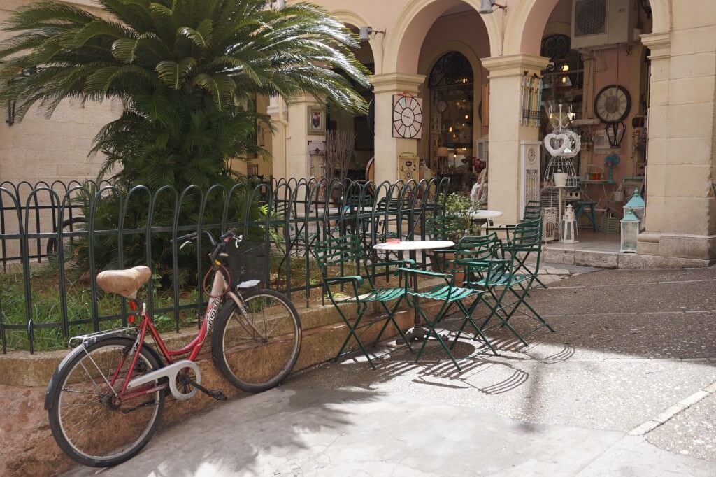 Shops in Corfu Town