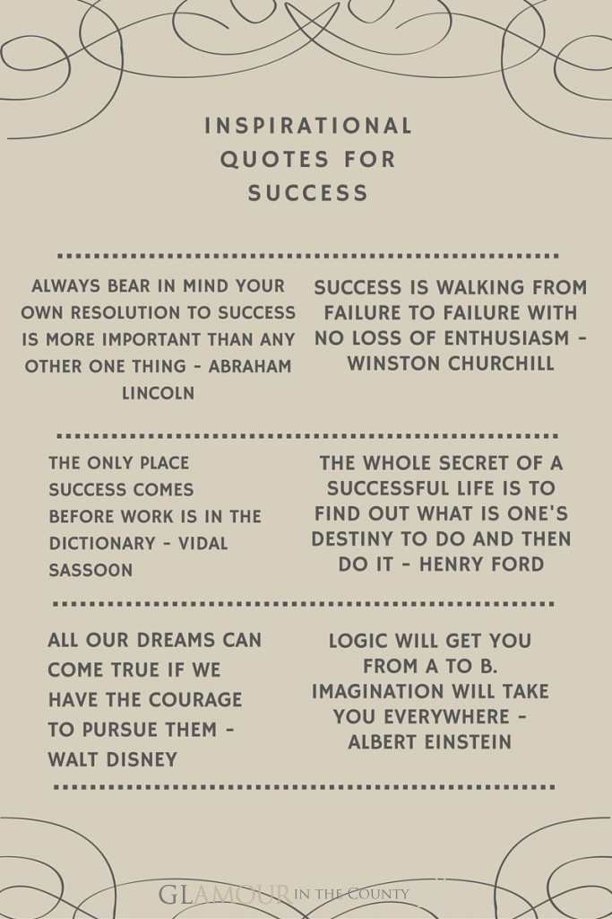 Inspirational Quotes for success