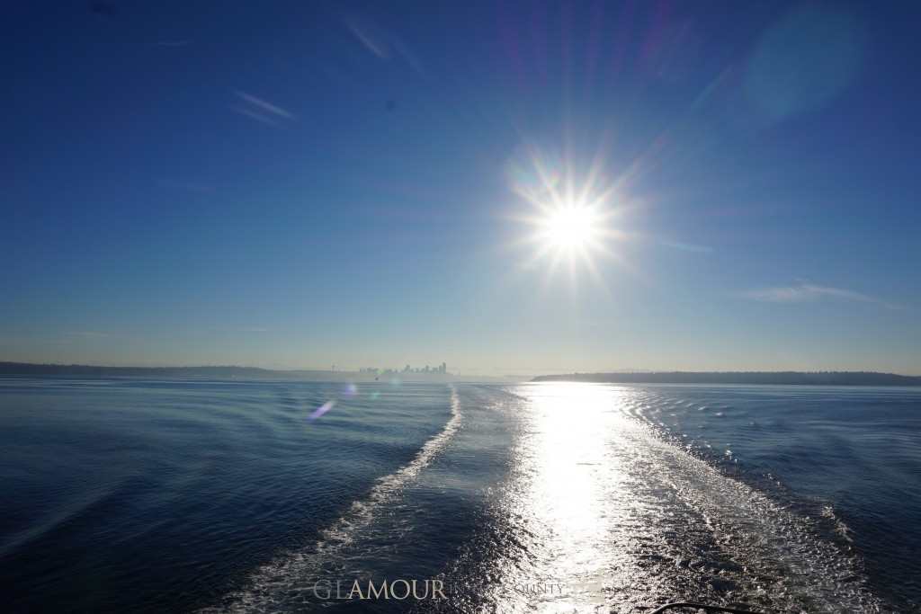 early morning on the ocean